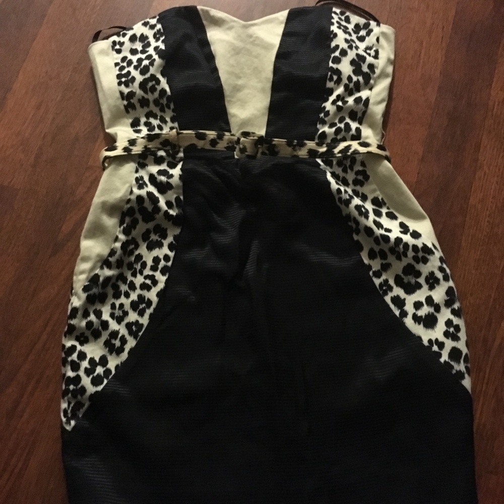 S Forever 21 XXI mini dress Cheetah print leopard